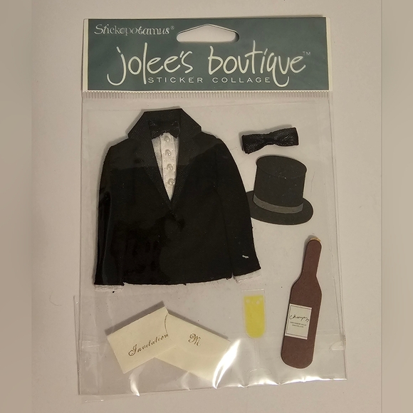 Wedding 3D Scrapbooking Stickers NIP - Picture 3 of 3